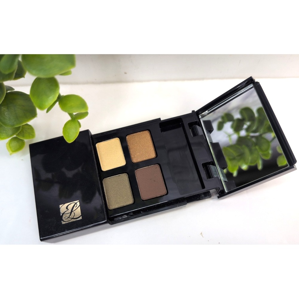 NEW RARE😍Estee Lauder SignatureEyeshadow Quad Cappuccino Camouflage Truffle K29